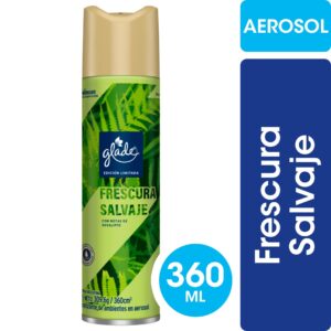 GLADE AMBIENTAL FRESCURA SALVAJE 360 CC  (6.UNIDADES)