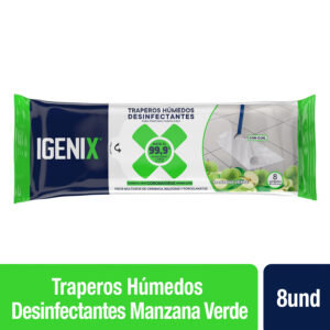 IGENIX TRAPERO HUMEDO 8UND. MANZANA VERDE (12.UNIDADES)