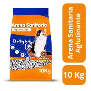 BRIGHT ARENA SANITARIA 10 KILOS AROMA CAFE MOCA (2 SACOS)