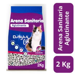 BRIGHT ARENA SANITARIA 2 KILOS AROMA LAVANDA (10 SACOS)