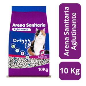 BRIGHT ARENA SANITARIA 10 KILOS AROMA LAVANDA (2 SACOS)