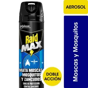 RAID MAX MATA MOSCAS MOSQUITOS Y ZANCUDOS 360CC (12.UNIDADES)