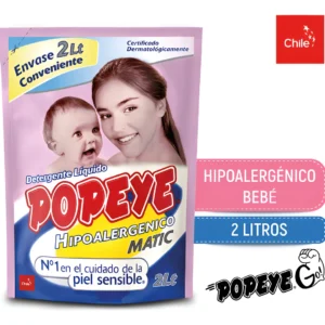 POPEYE 2 LITROS BEBE DOYPACK (6 UNIDADES)