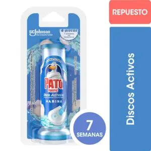 PATO PURIFIC DISCO RECARGA 38 GRS MARINA ( 24 UNIDADES )