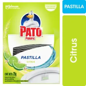 PATO PURIFIC PASTILLA 25 GRS CITRUS ( 24 UNIDADES )