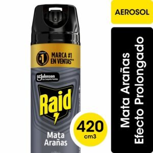 RAID MATA ARAÑAS 420ML (12.UNIDADES)