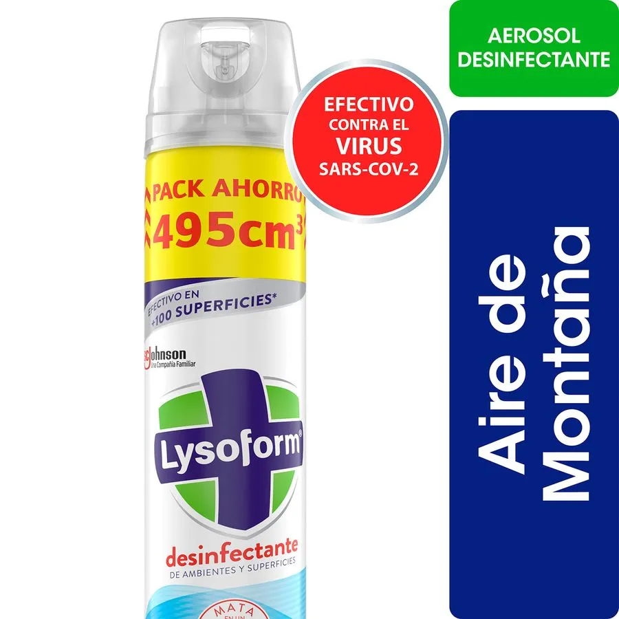 LYSOFORM 495 ML MONTAÑA ( 12 UNIDADES )